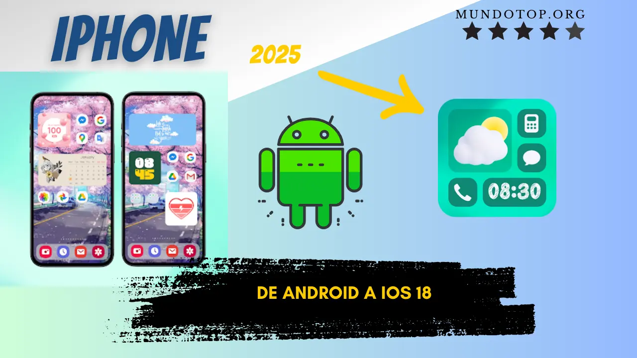 Cómo transformar tu Celular Android en un iPhone con iLauncher: Guía rápida de personalización